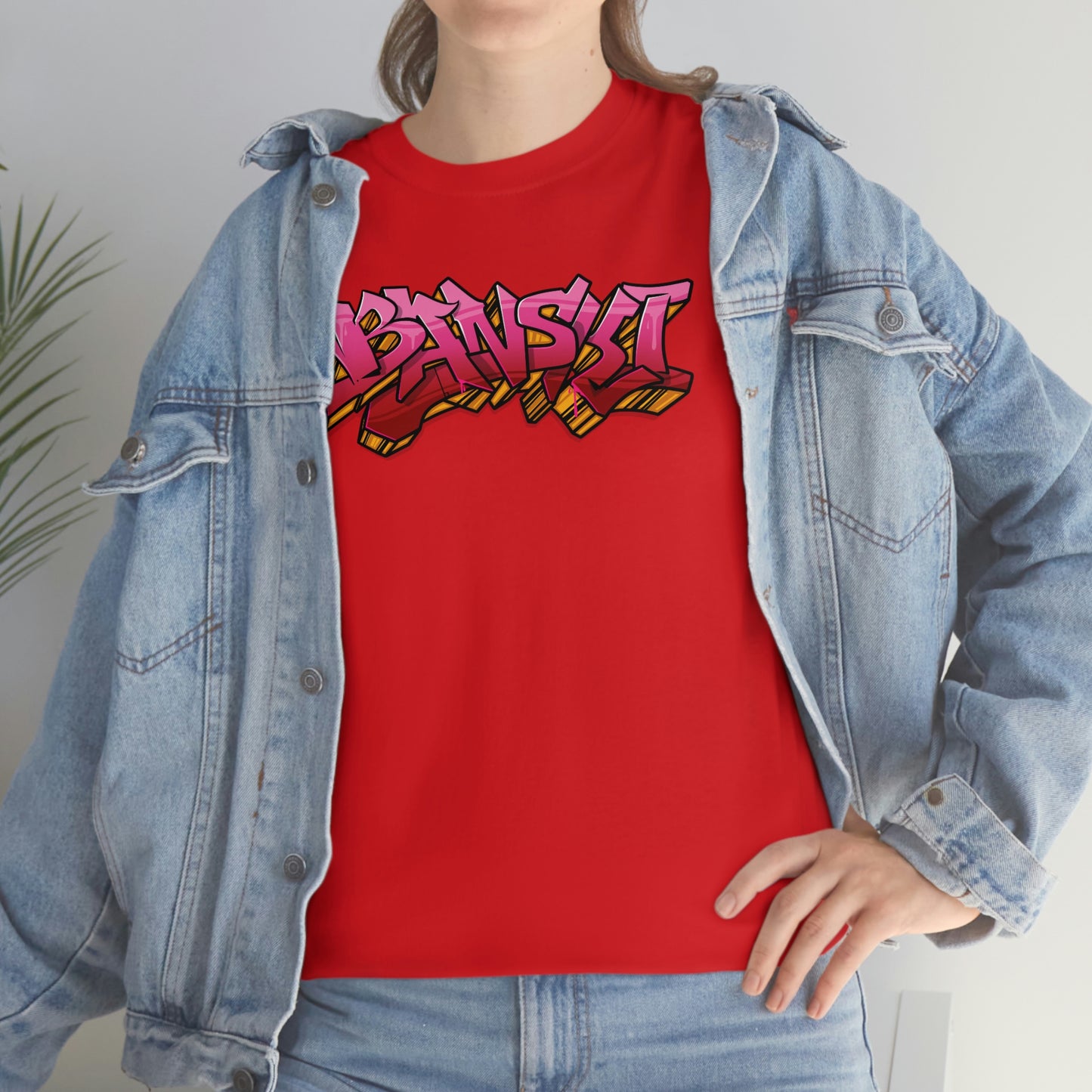Banski Graffiti - Heavy Cotton Tee