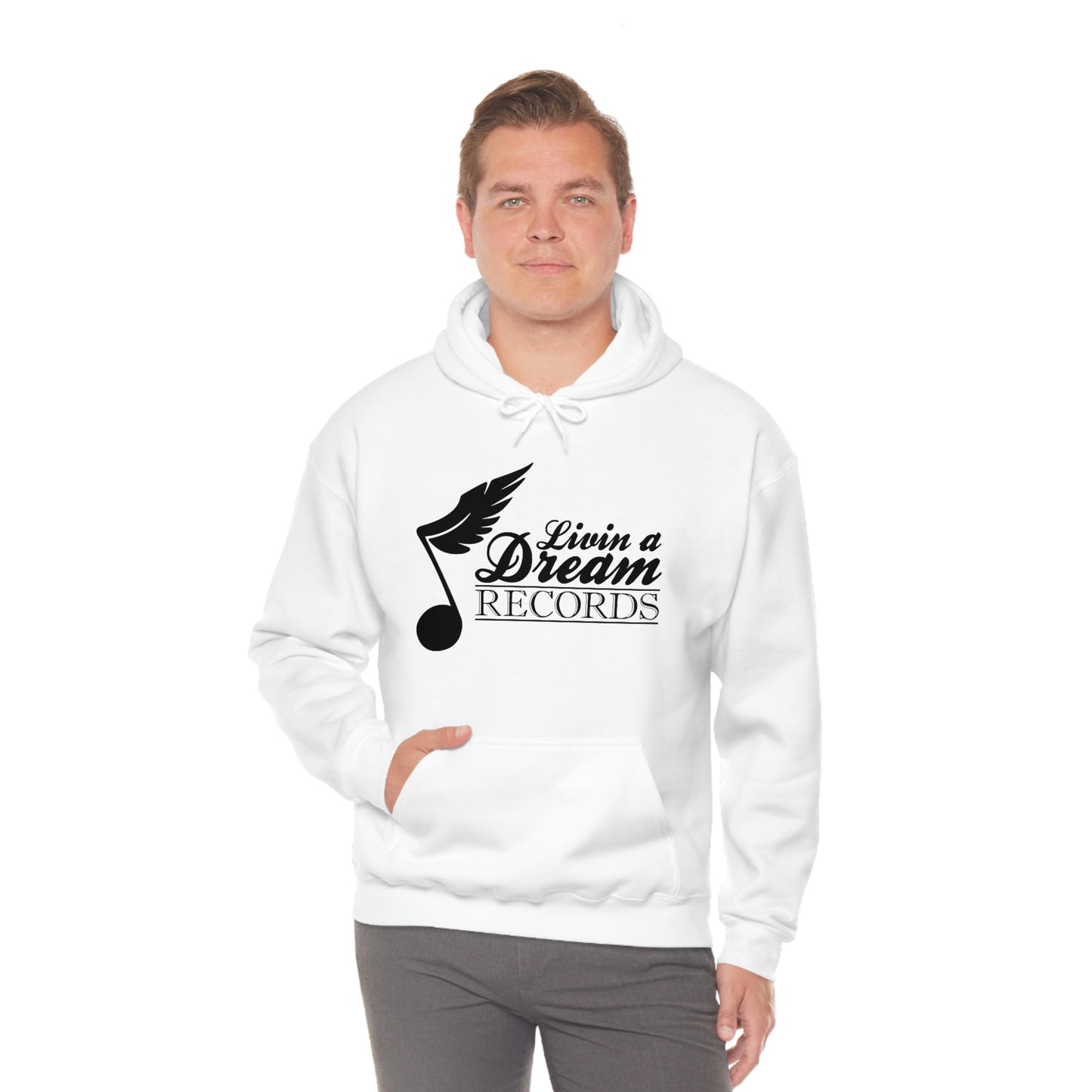Livin A Dream Records - Heavy Blend™ Hooded Sweatshirt