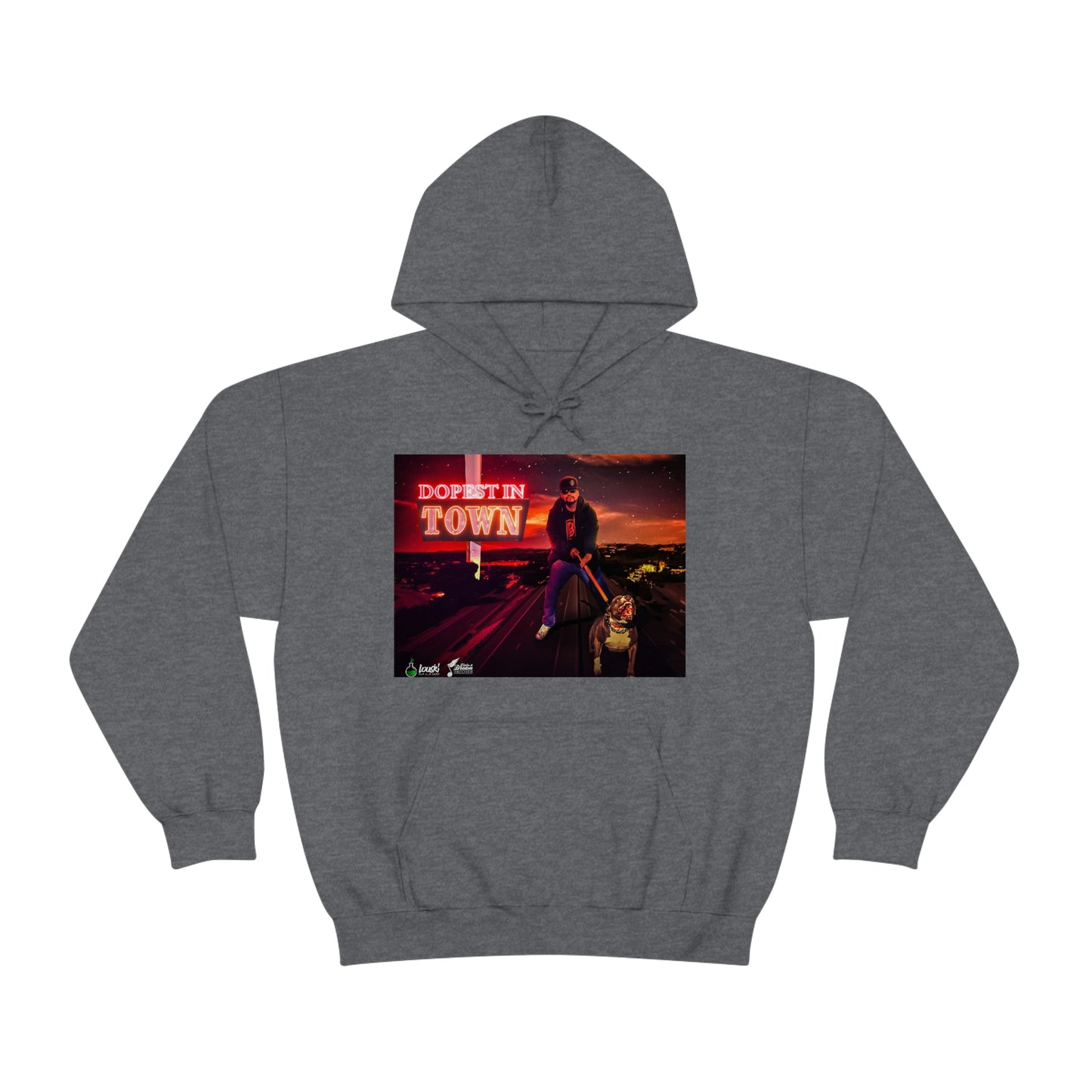 DOPEST IN TOWN Unisex Heavy Blend™ Hooded Sweatshirt