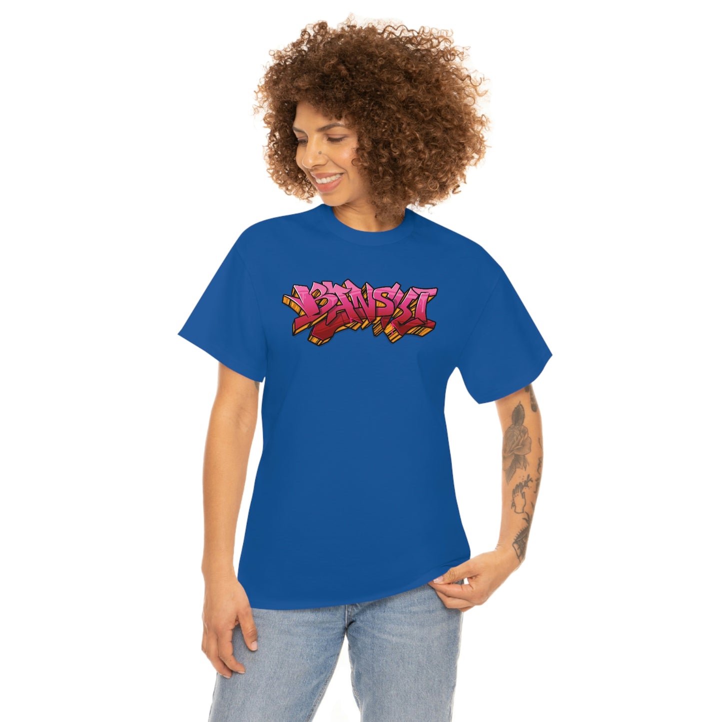 Banski Graffiti - Heavy Cotton Tee