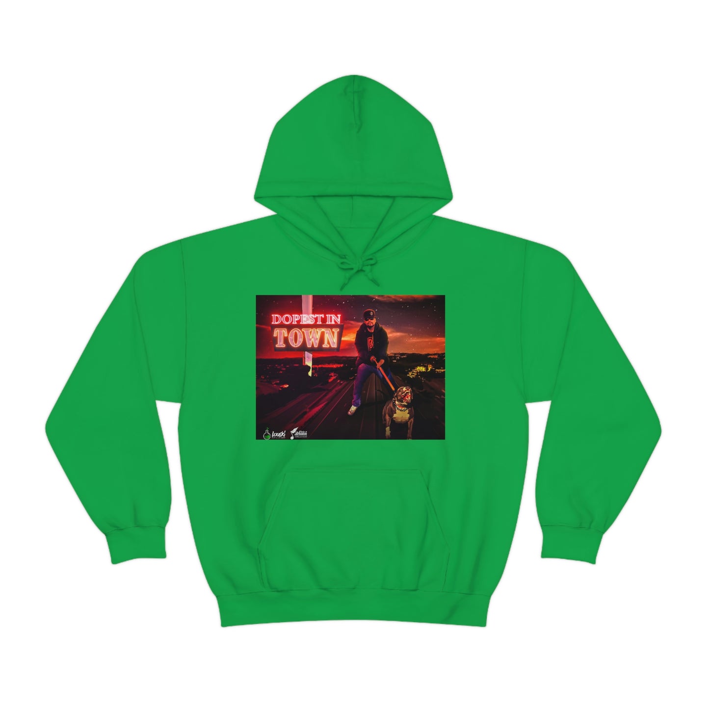DOPEST IN TOWN Unisex Heavy Blend™ Hooded Sweatshirt