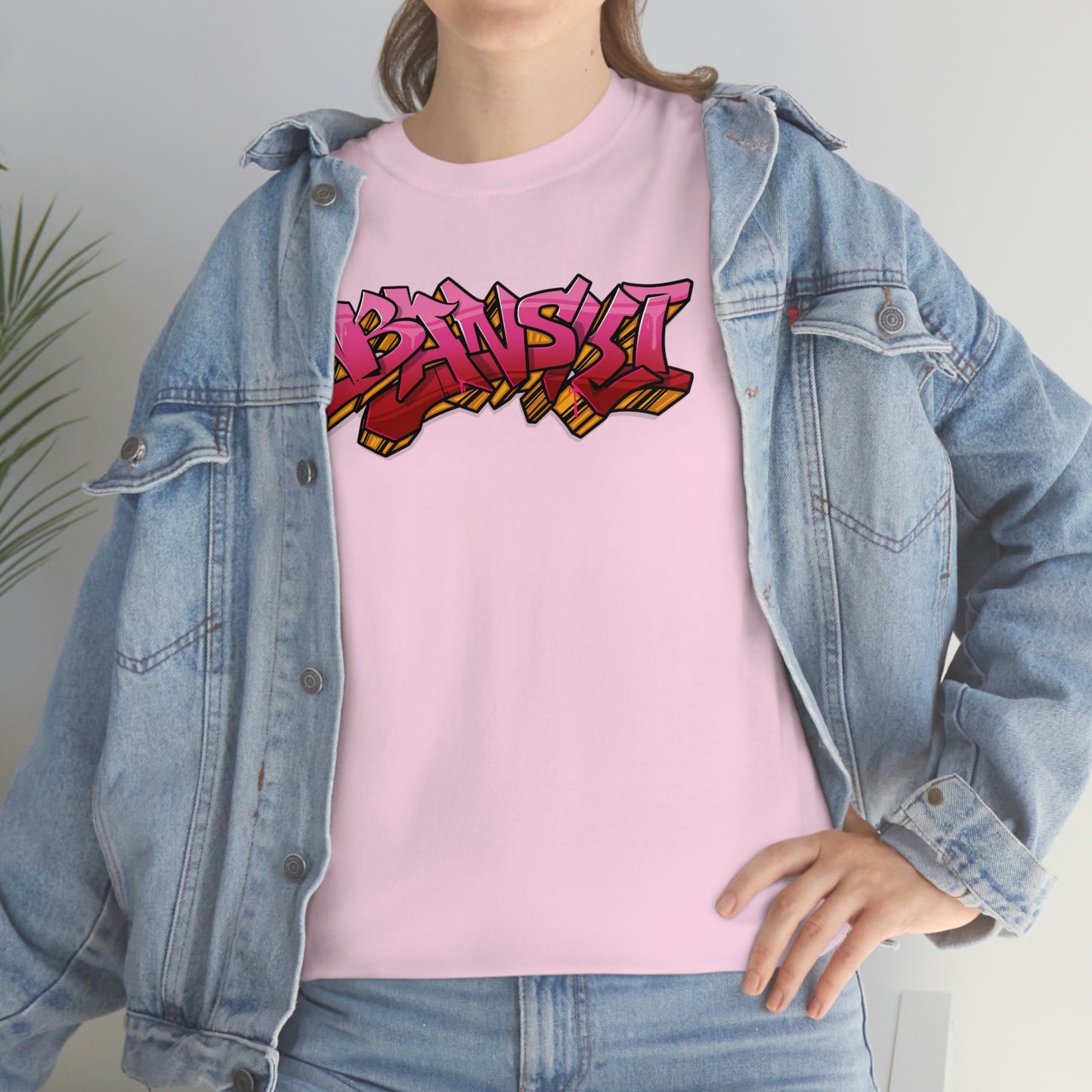 Banski Graffiti - Heavy Cotton Tee