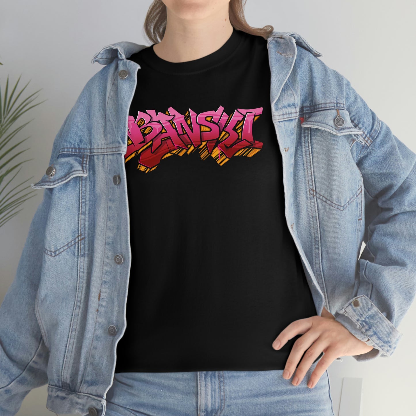 Banski Graffiti - Heavy Cotton Tee