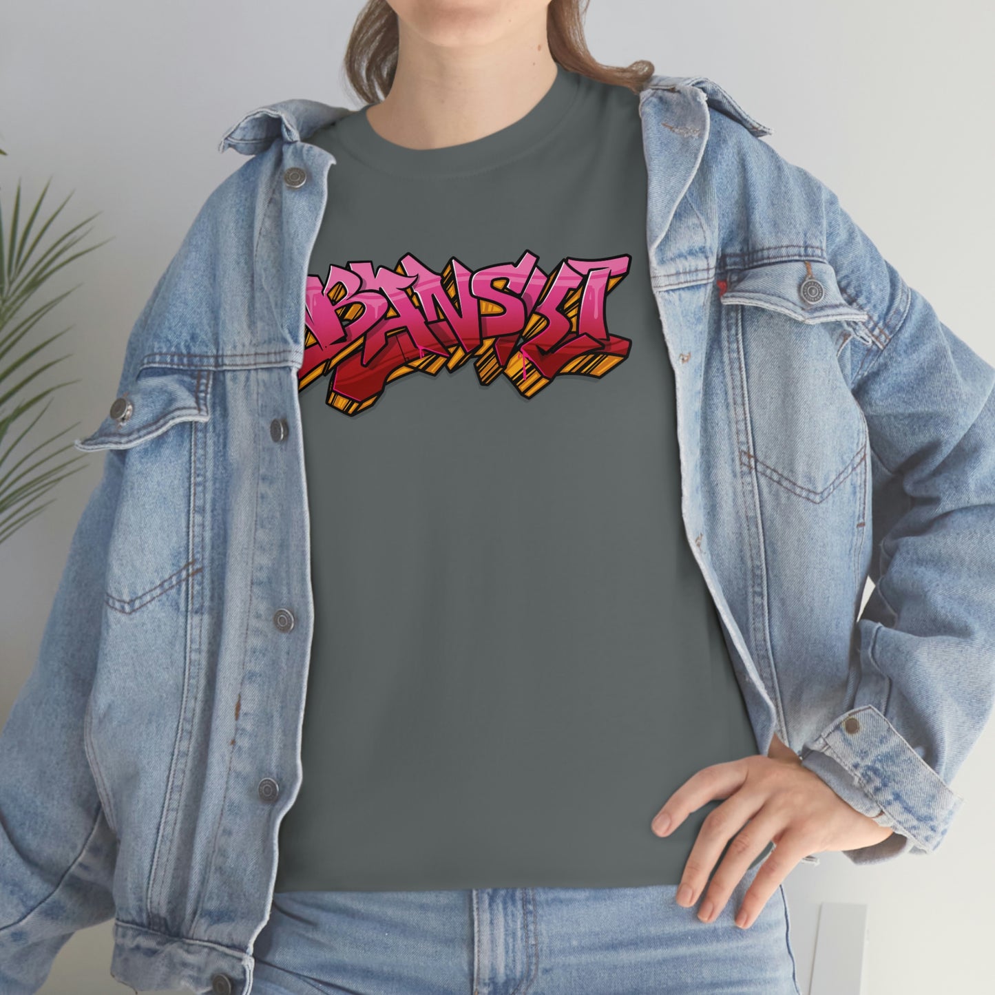 Banski Graffiti - Heavy Cotton Tee