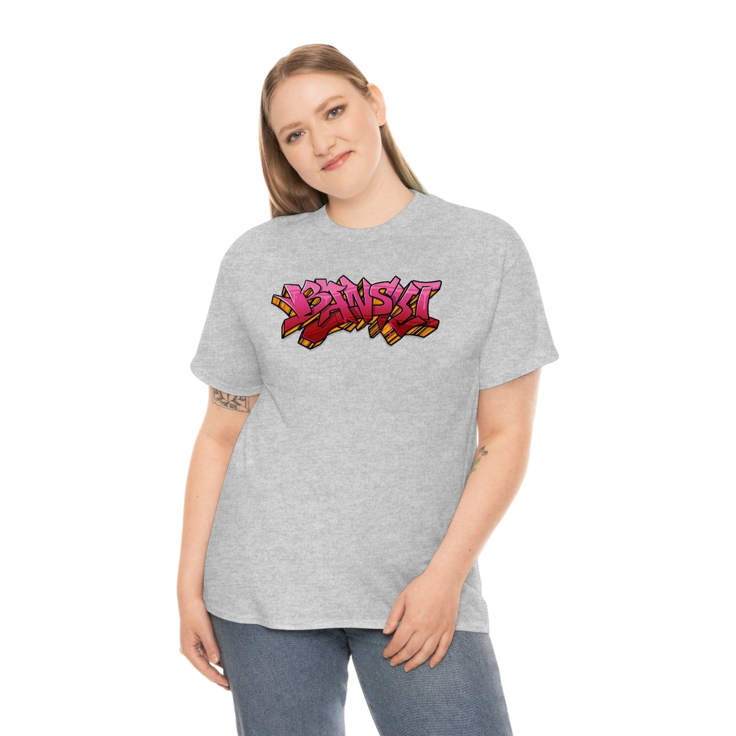 Banski Graffiti - Heavy Cotton Tee