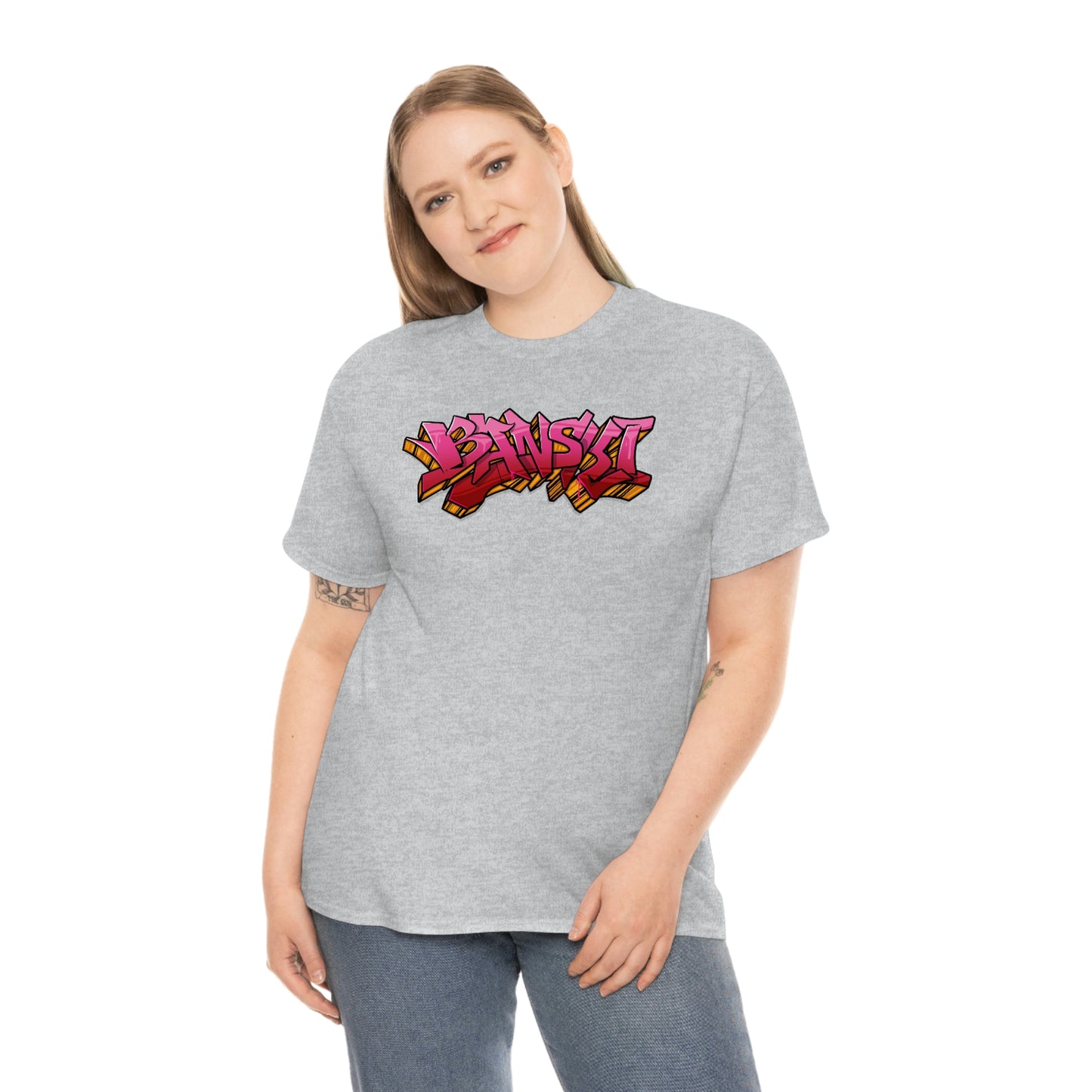 Banski Graffiti - Heavy Cotton Tee
