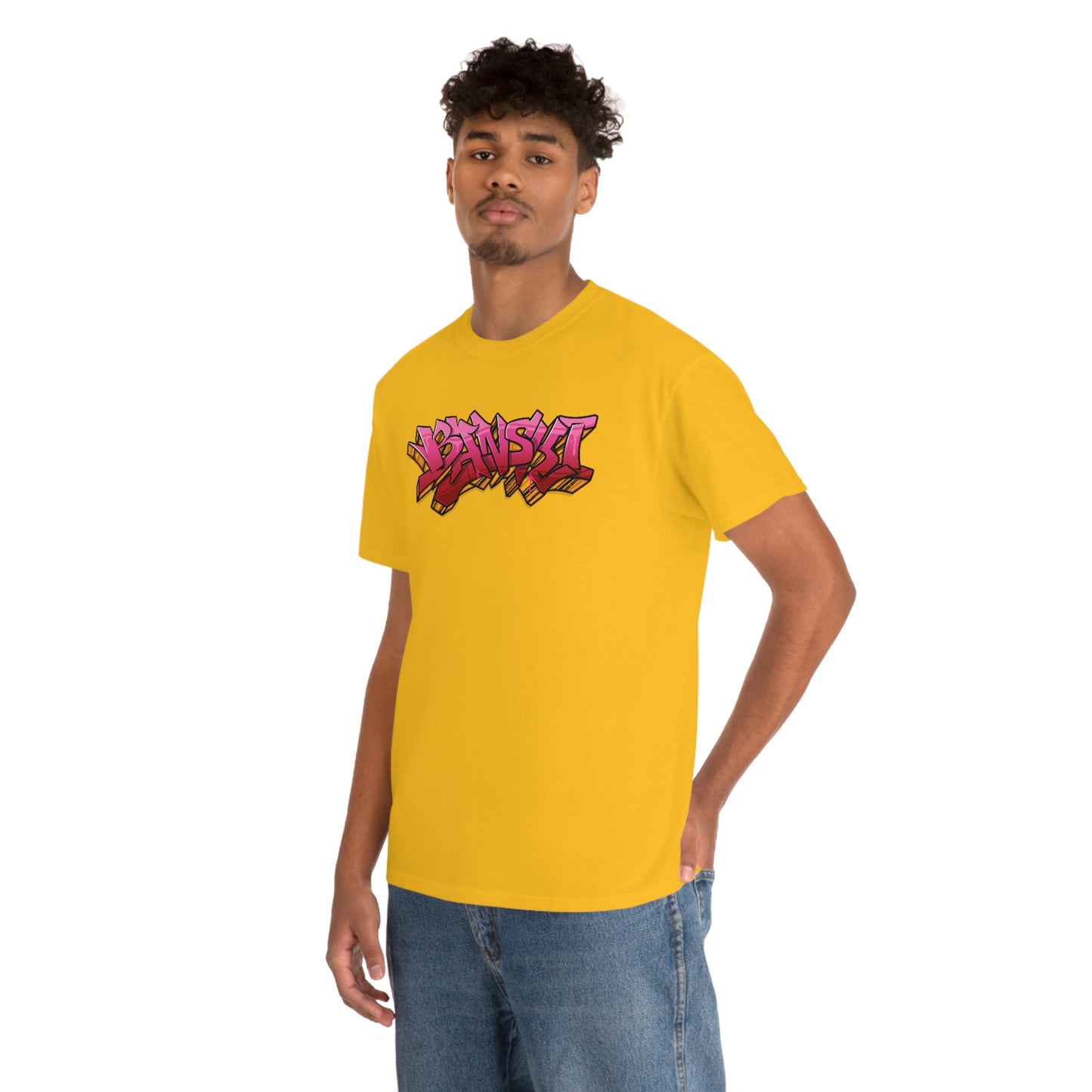 Banski Graffiti - Heavy Cotton Tee