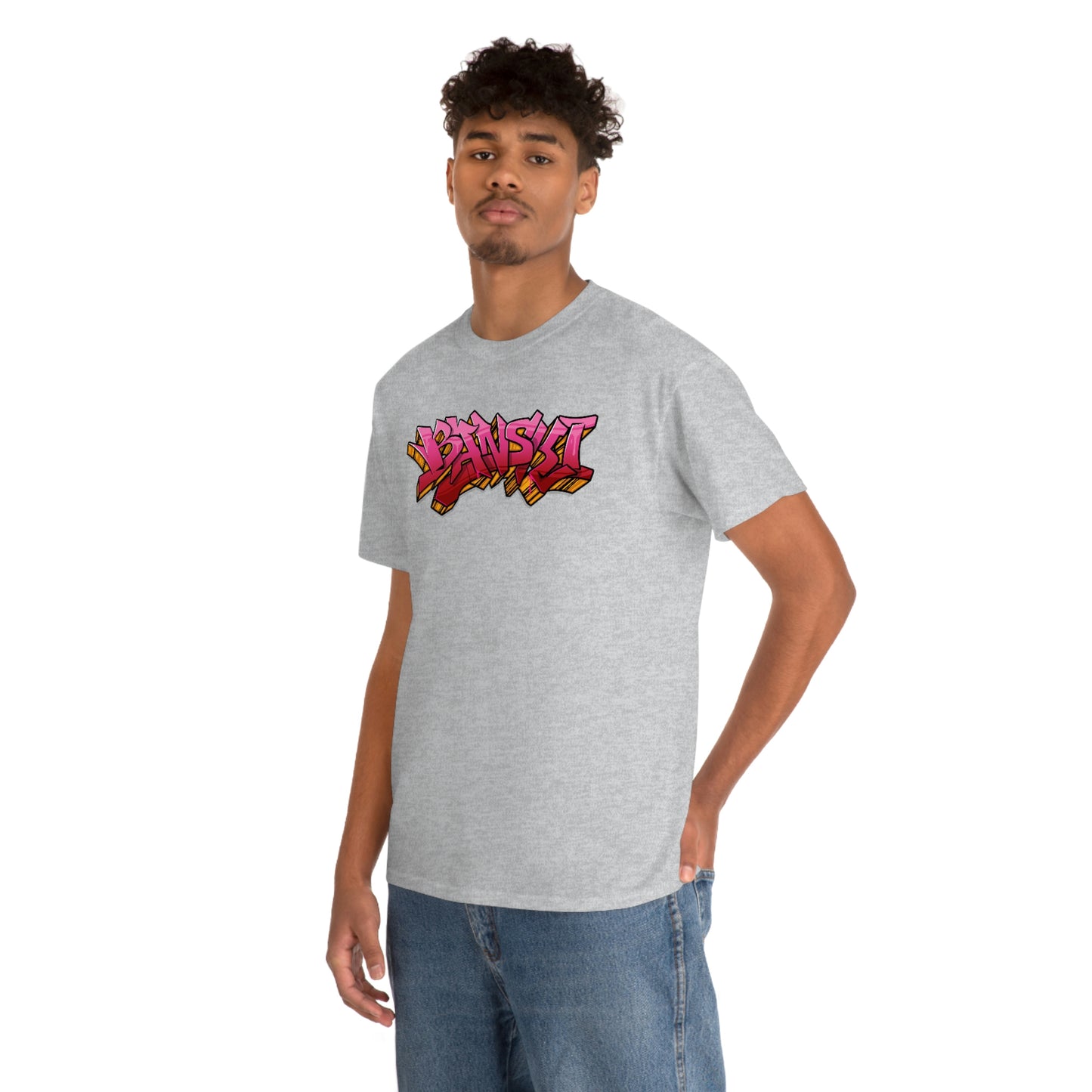 Banski Graffiti - Heavy Cotton Tee