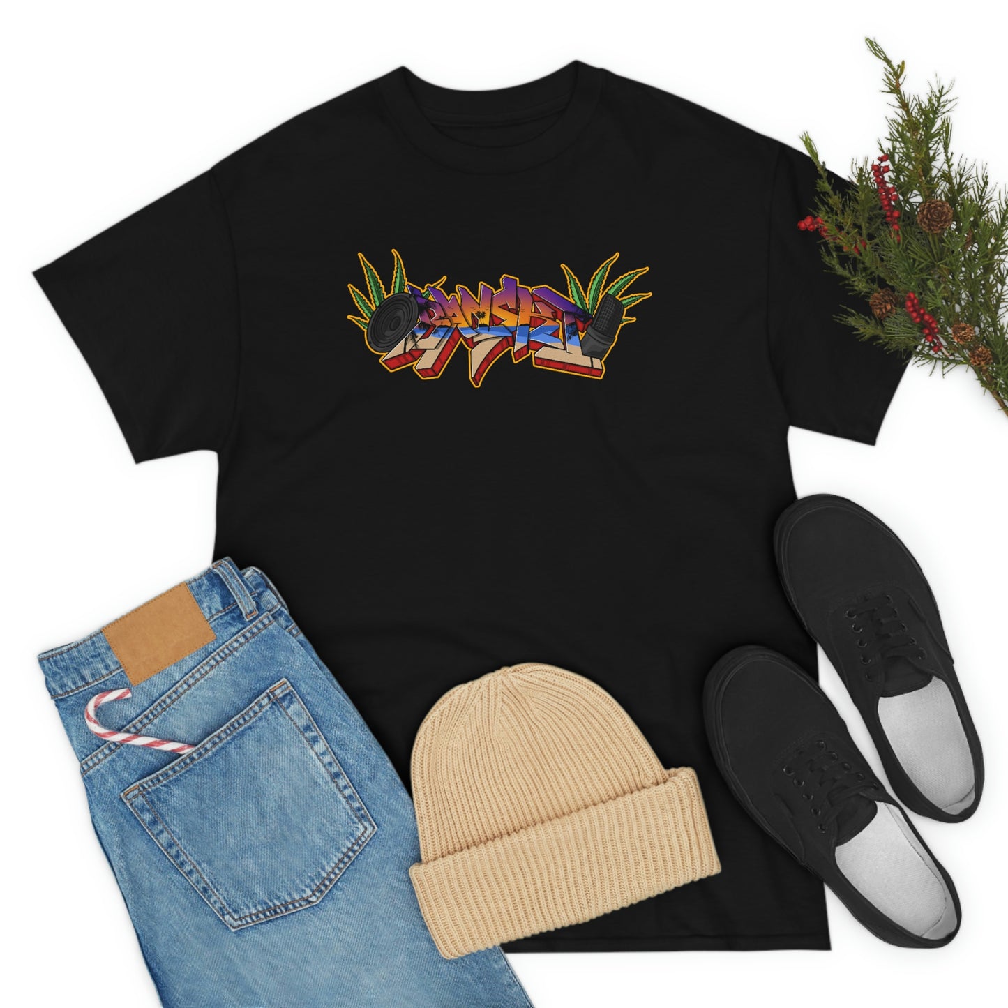 Banski Graffiti2 Heavy Cotton Tee