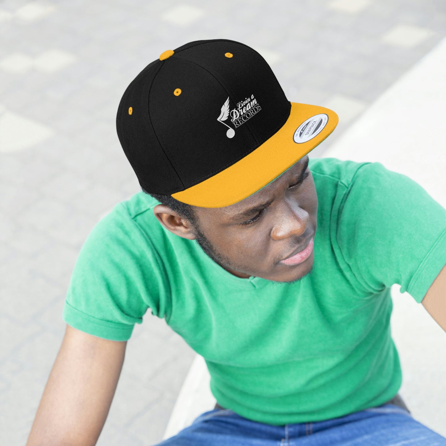 Livin A Dream Records - Flat Bill Hat