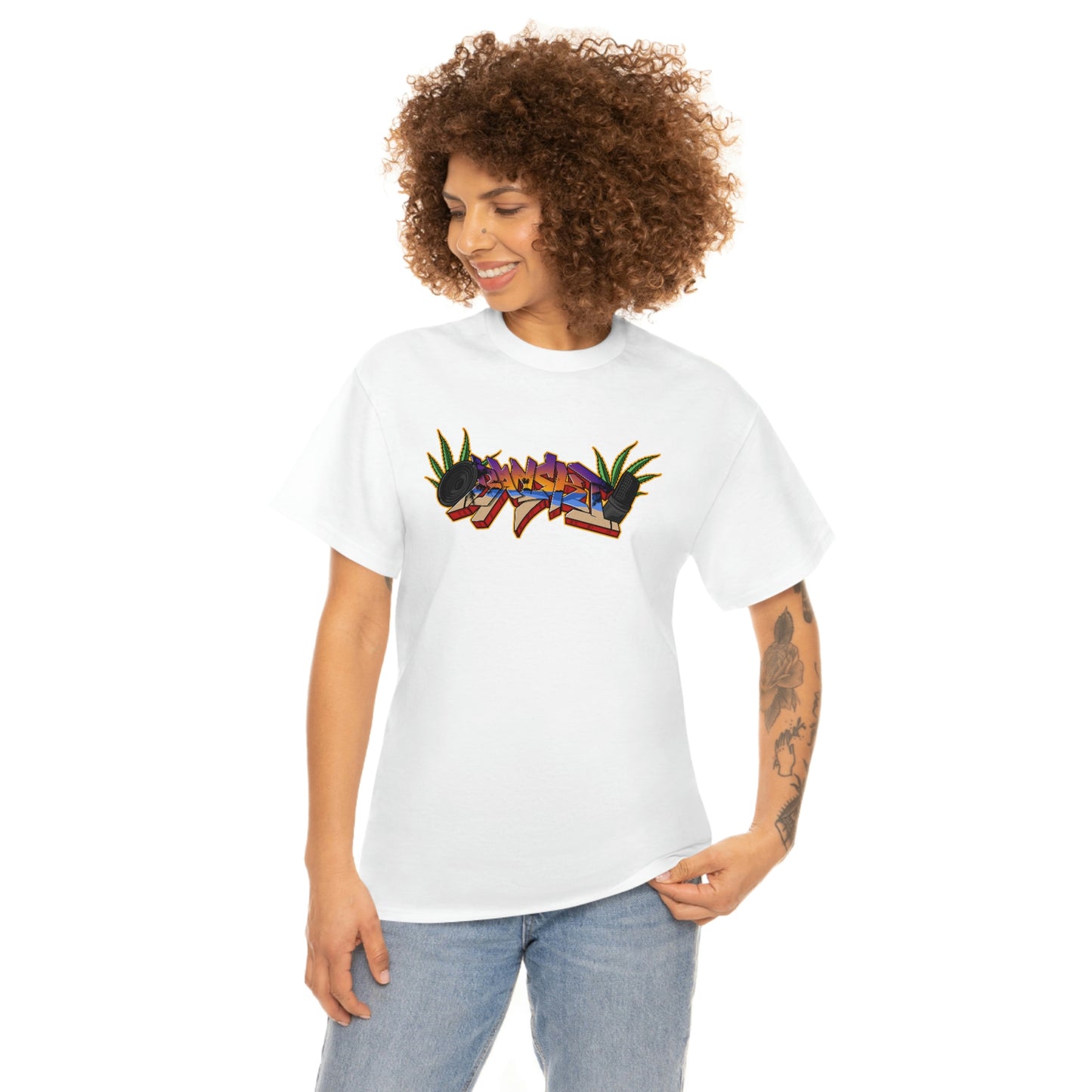Banski Graffiti2 Heavy Cotton Tee