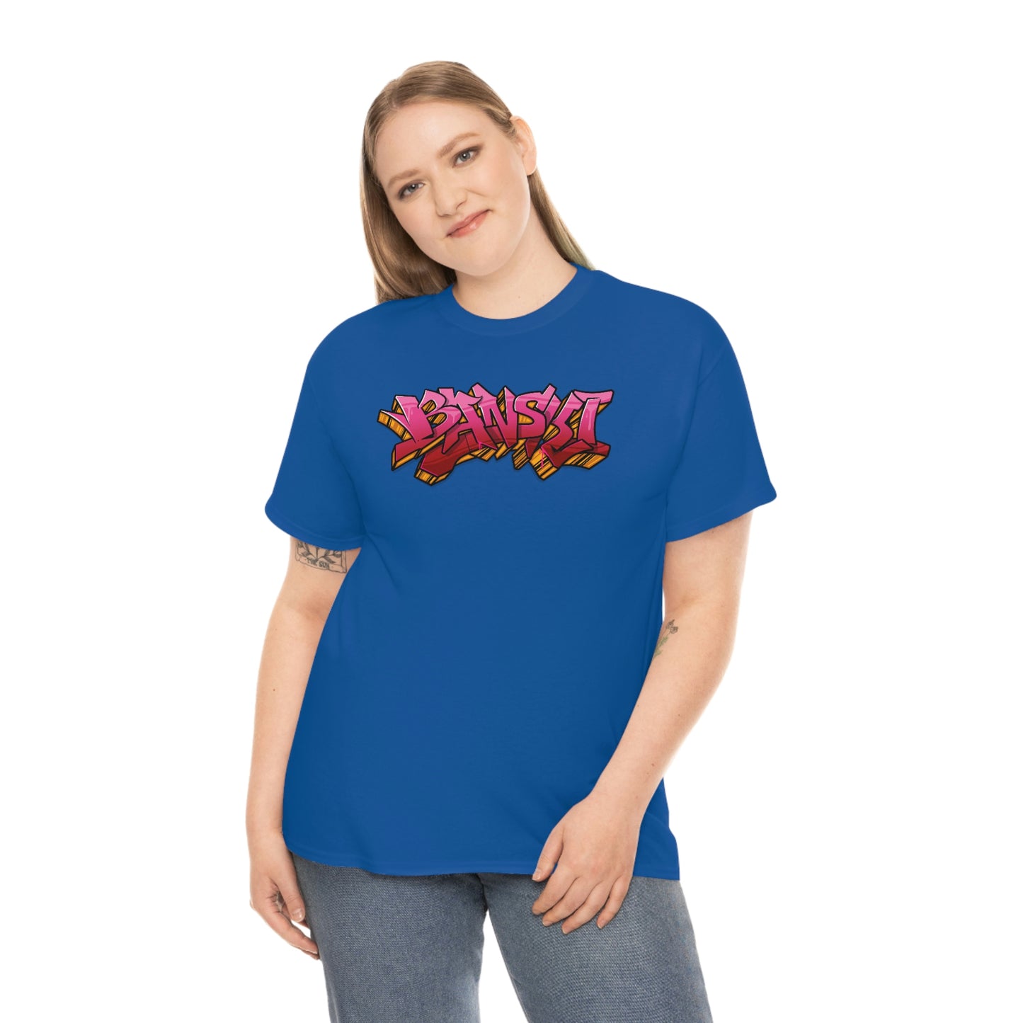 Banski Graffiti - Heavy Cotton Tee