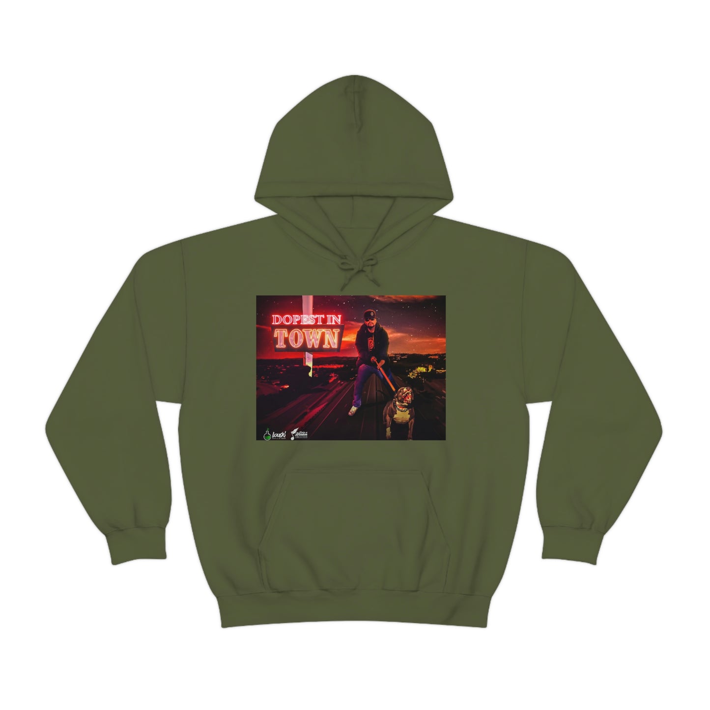 DOPEST IN TOWN Unisex Heavy Blend™ Hooded Sweatshirt