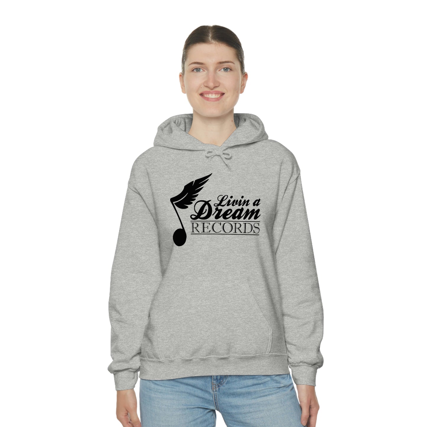 Livin A Dream Records - Heavy Blend™ Hooded Sweatshirt