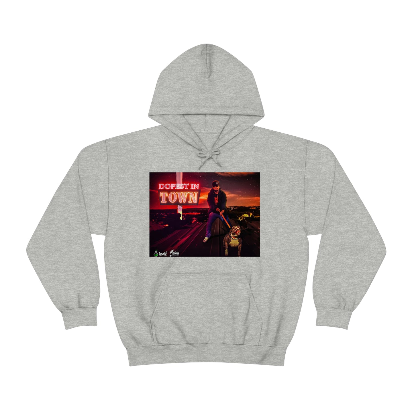 DOPEST IN TOWN Unisex Heavy Blend™ Hooded Sweatshirt