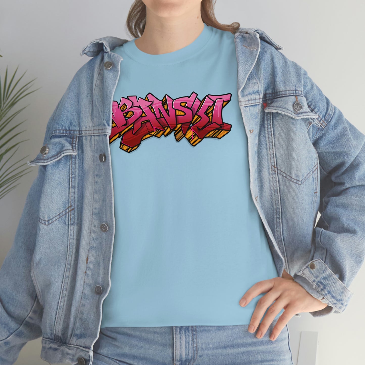 Banski Graffiti - Heavy Cotton Tee