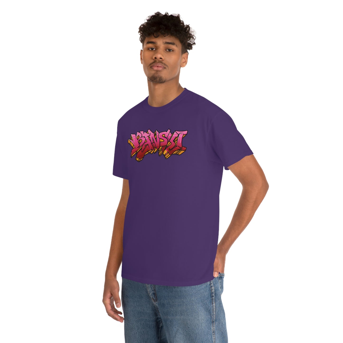 Banski Graffiti - Heavy Cotton Tee