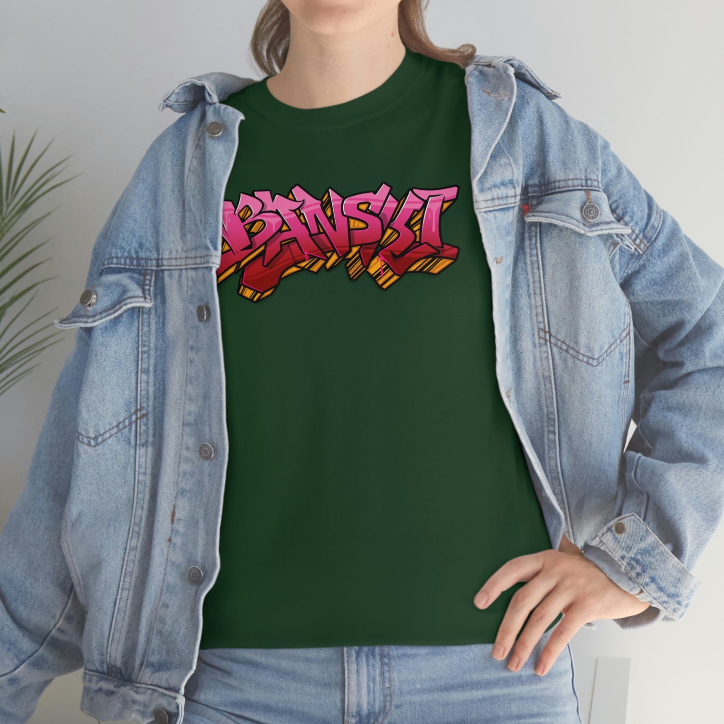 Banski Graffiti - Heavy Cotton Tee