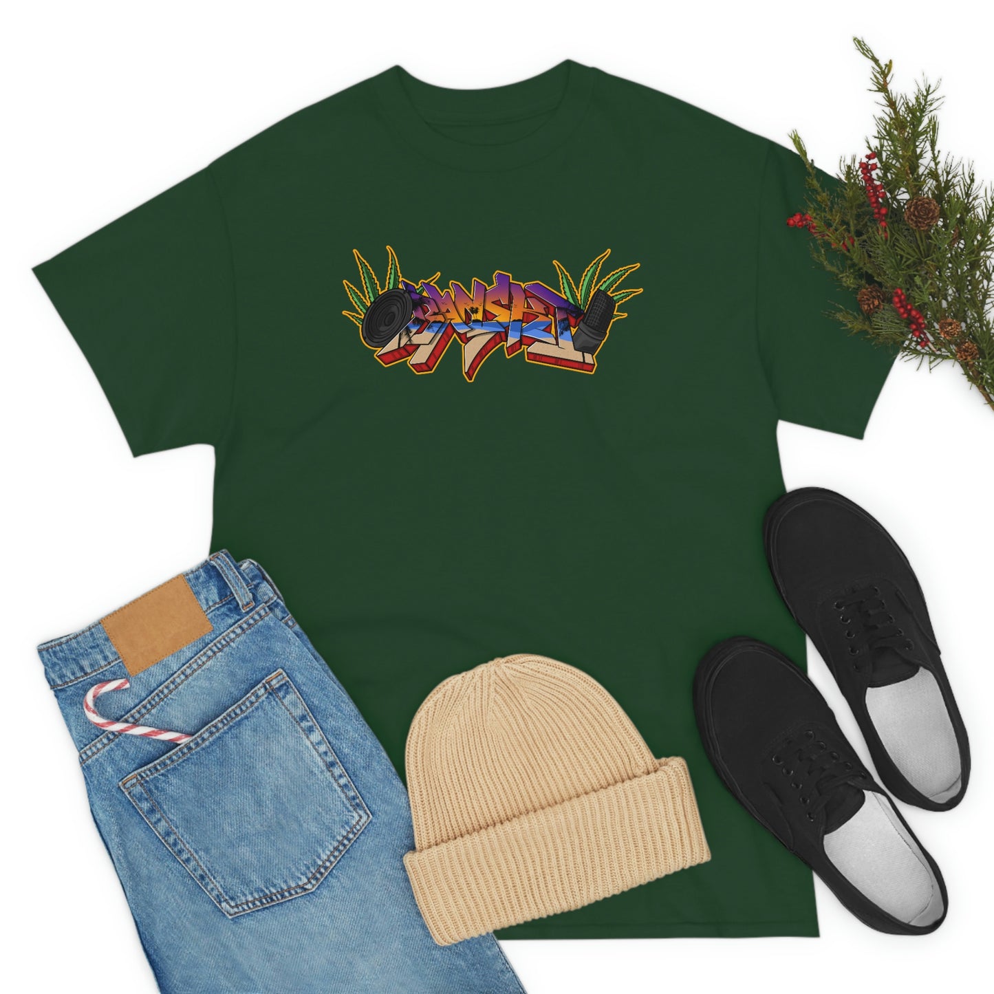 Banski Graffiti2 Heavy Cotton Tee