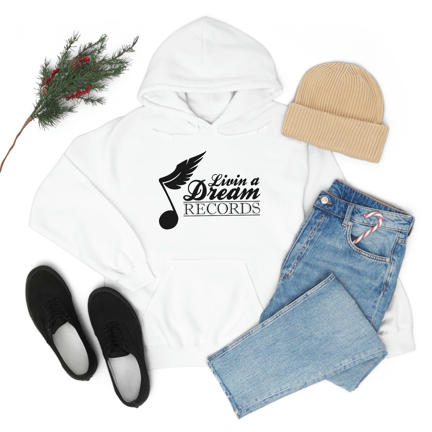 Livin A Dream Records - Heavy Blend™ Hooded Sweatshirt