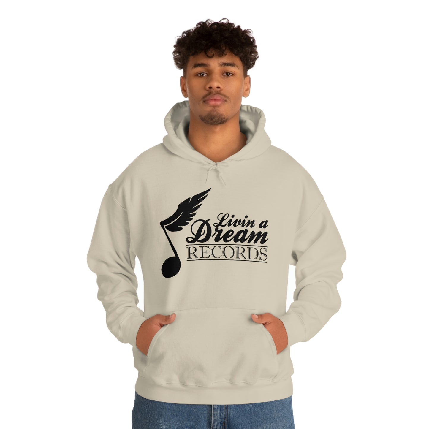 Livin A Dream Records - Heavy Blend™ Hooded Sweatshirt