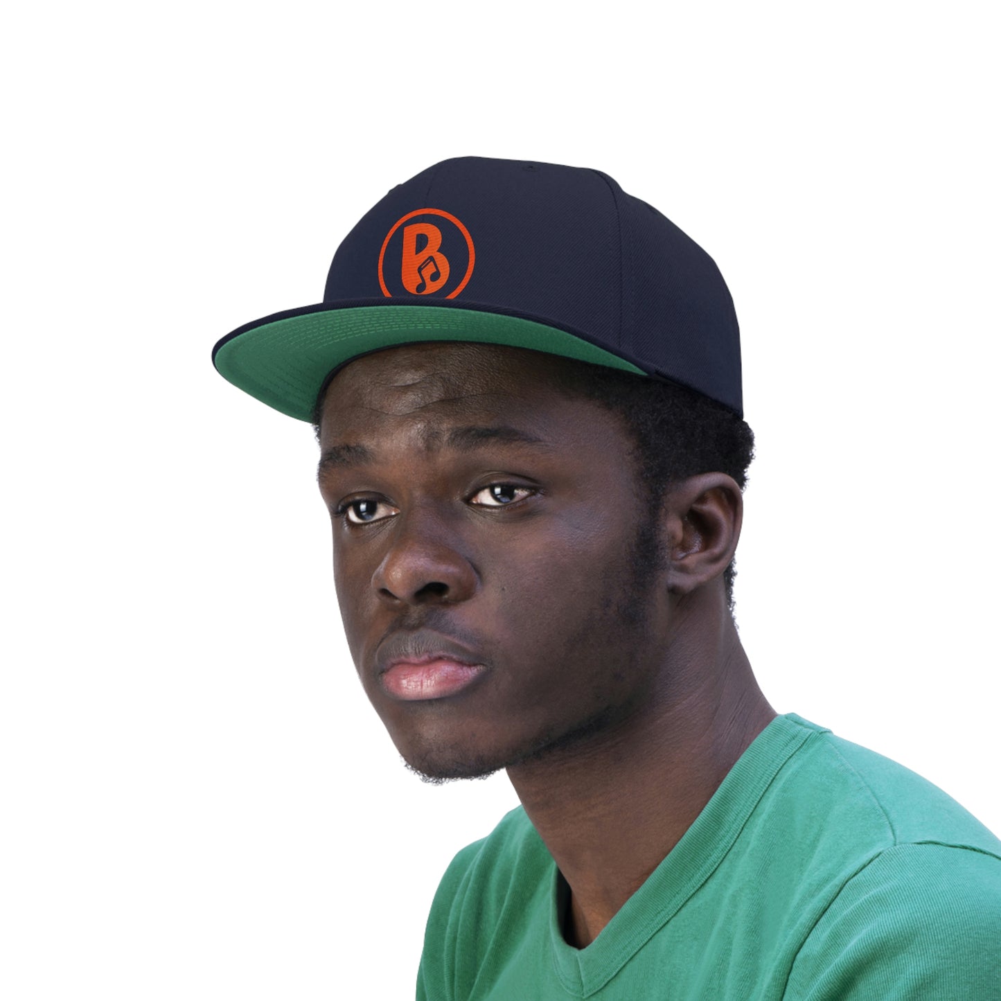 Banski 'B' Logo - Flat Bill Hat
