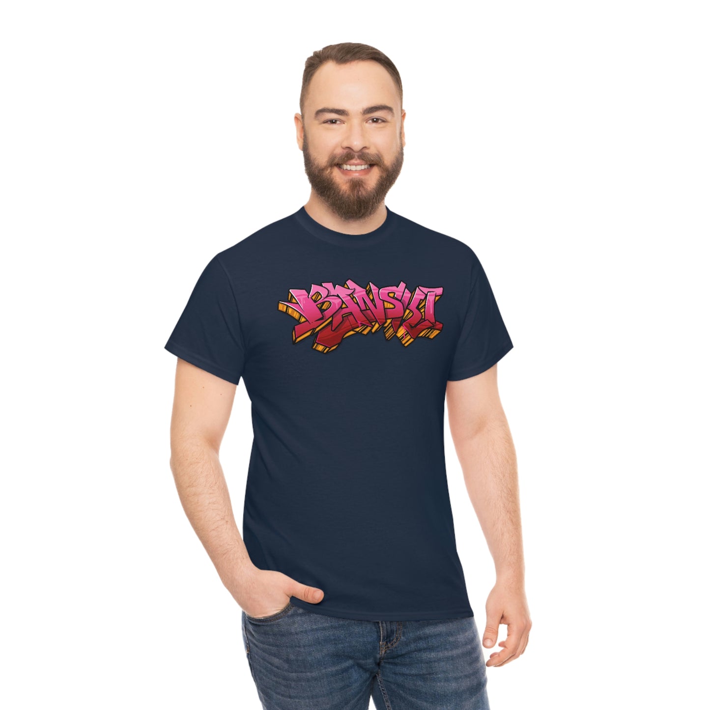Banski Graffiti - Heavy Cotton Tee