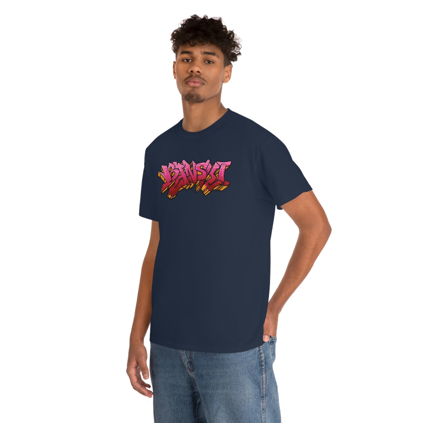 Banski Graffiti - Heavy Cotton Tee