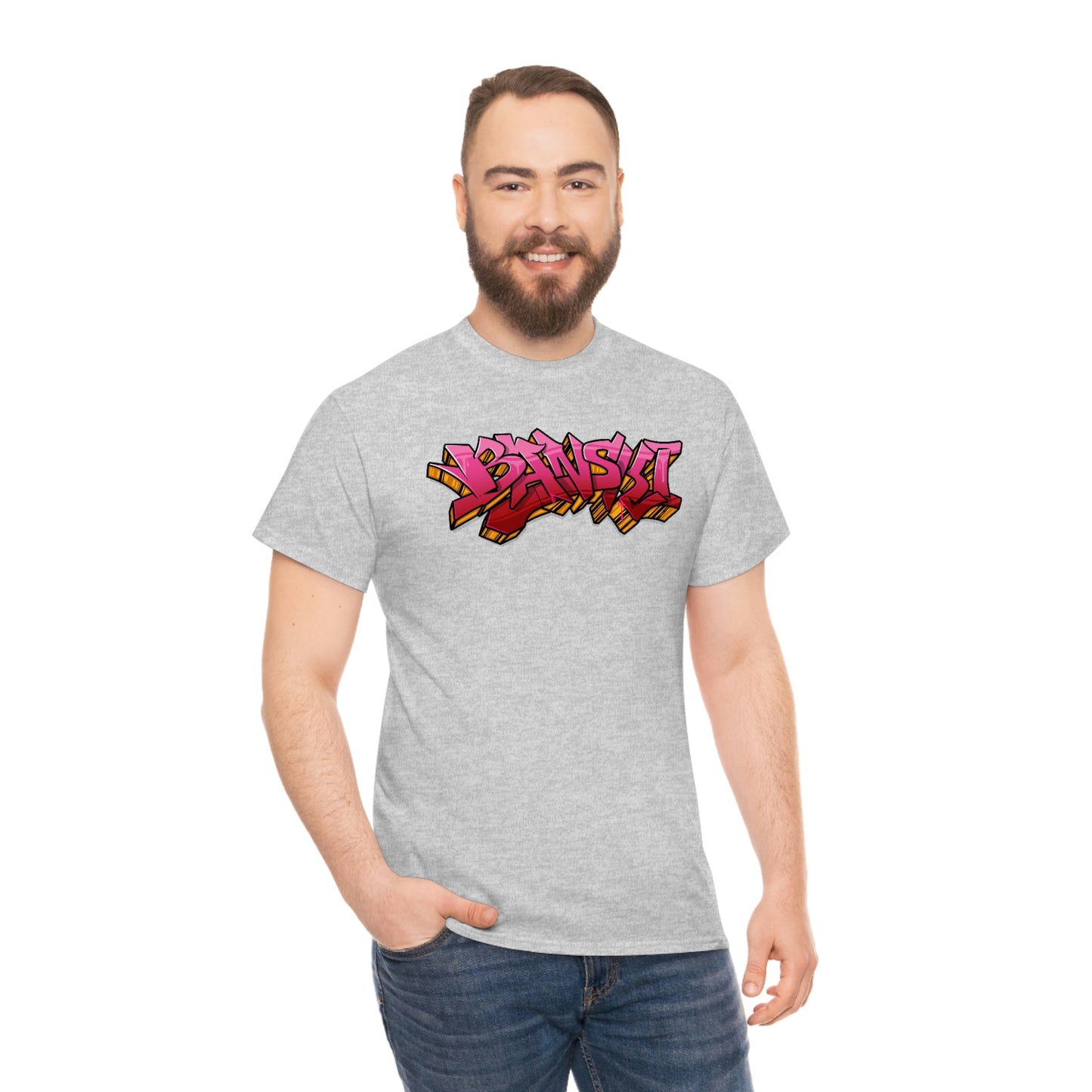 Banski Graffiti - Heavy Cotton Tee