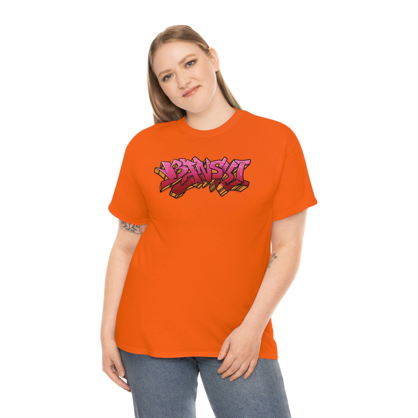 Banski Graffiti - Heavy Cotton Tee