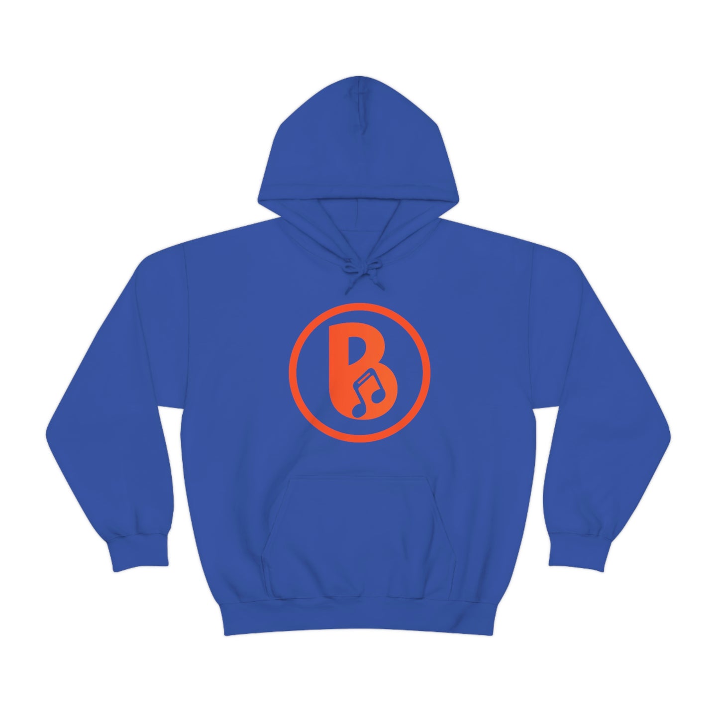 Banski B Logo Heavy Blend™ Hooded Sweatshirt