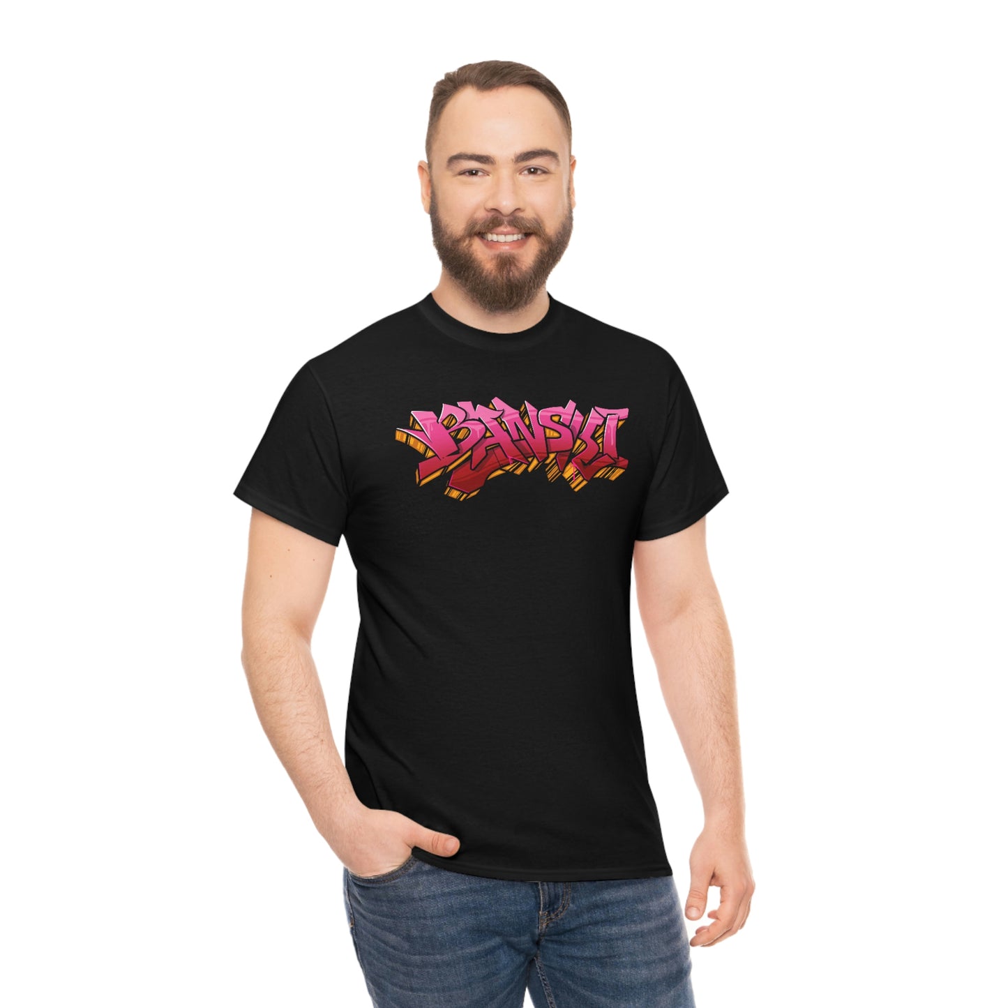Banski Graffiti - Heavy Cotton Tee
