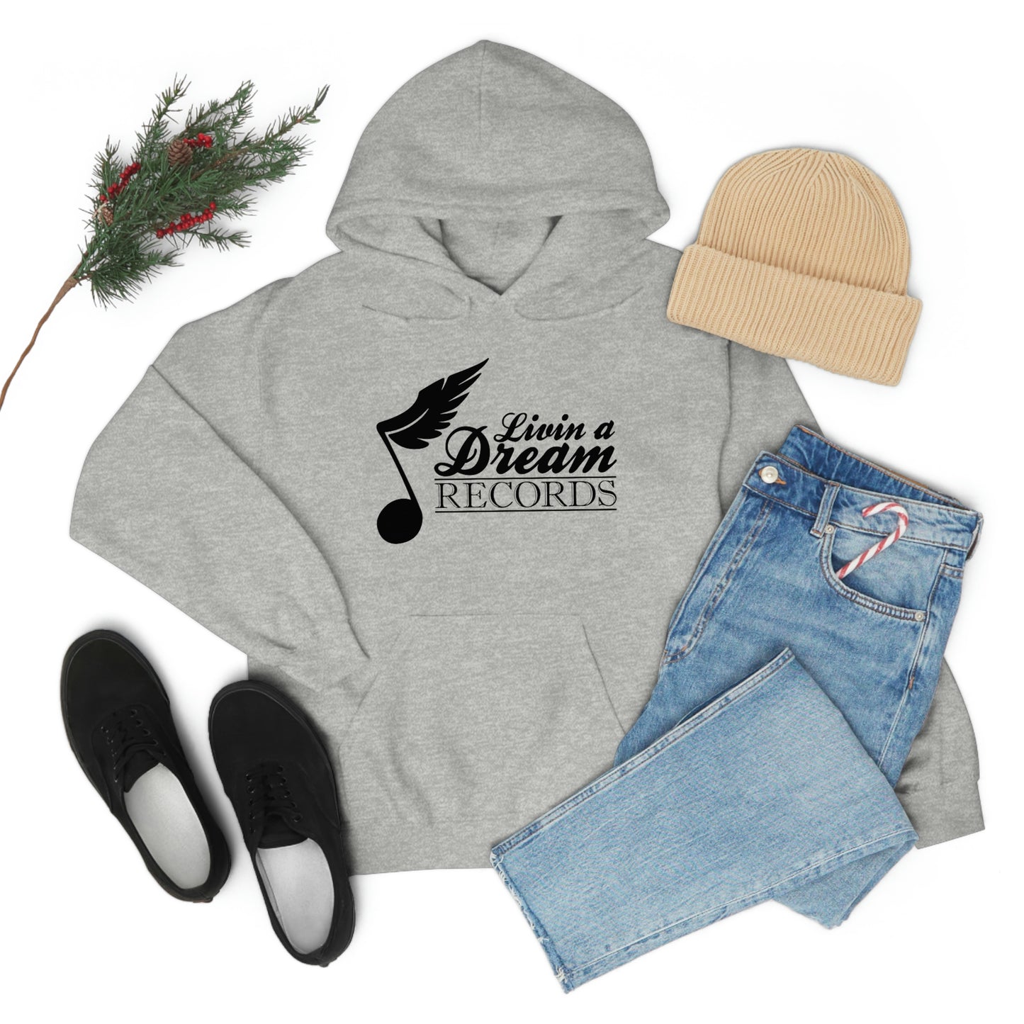 Livin A Dream Records - Heavy Blend™ Hooded Sweatshirt