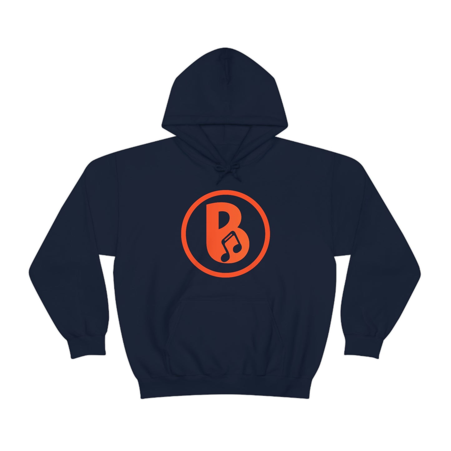 Banski B Logo Heavy Blend™ Hooded Sweatshirt
