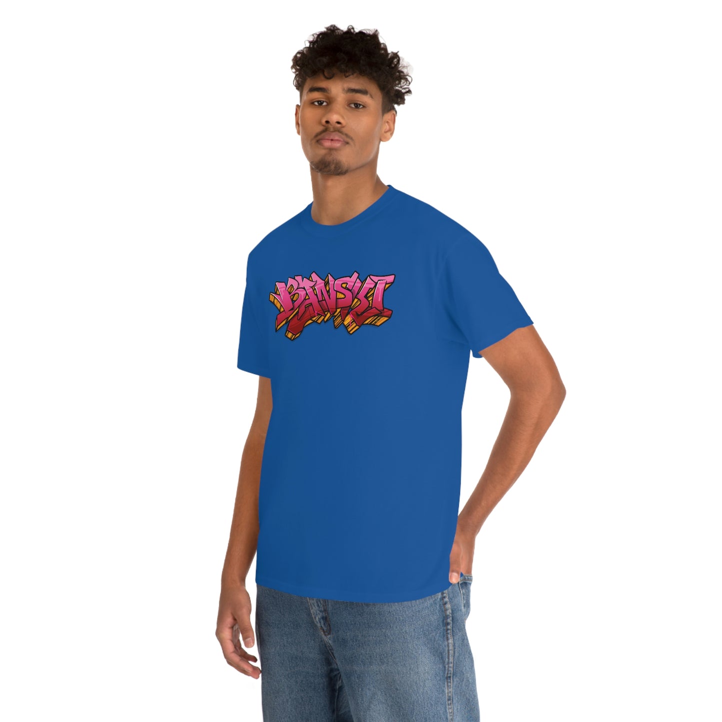 Banski Graffiti - Heavy Cotton Tee