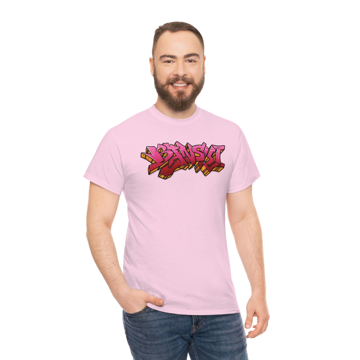 Banski Graffiti - Heavy Cotton Tee