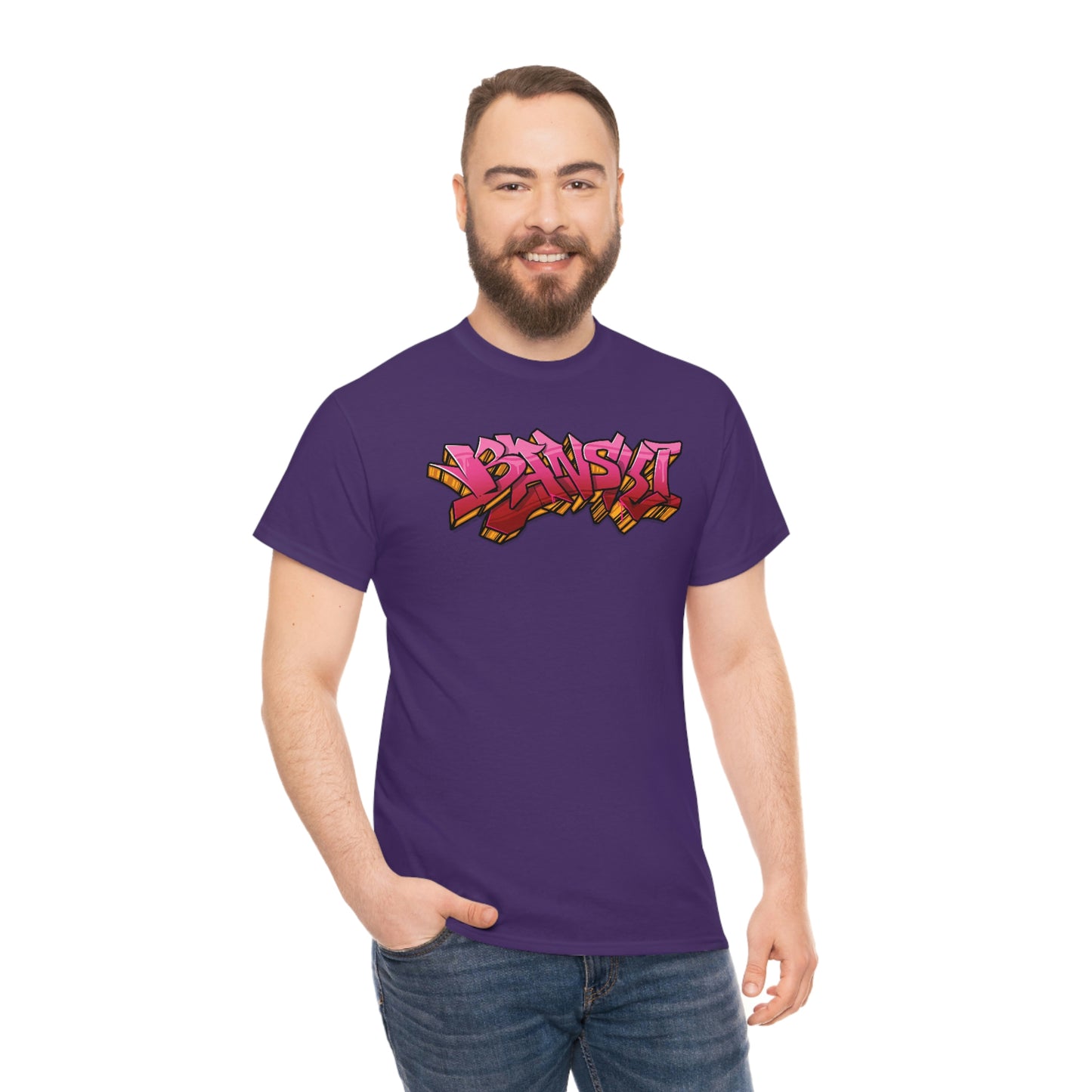 Banski Graffiti - Heavy Cotton Tee