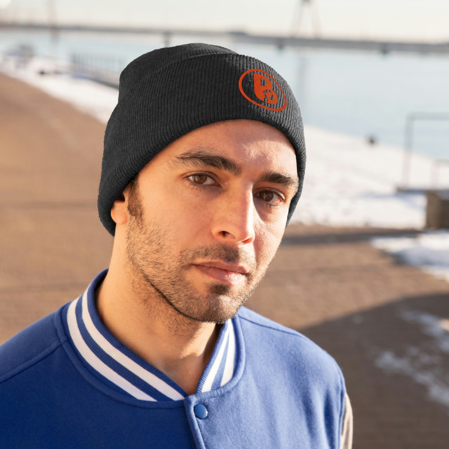 Banski B Logo - Knit Beanie