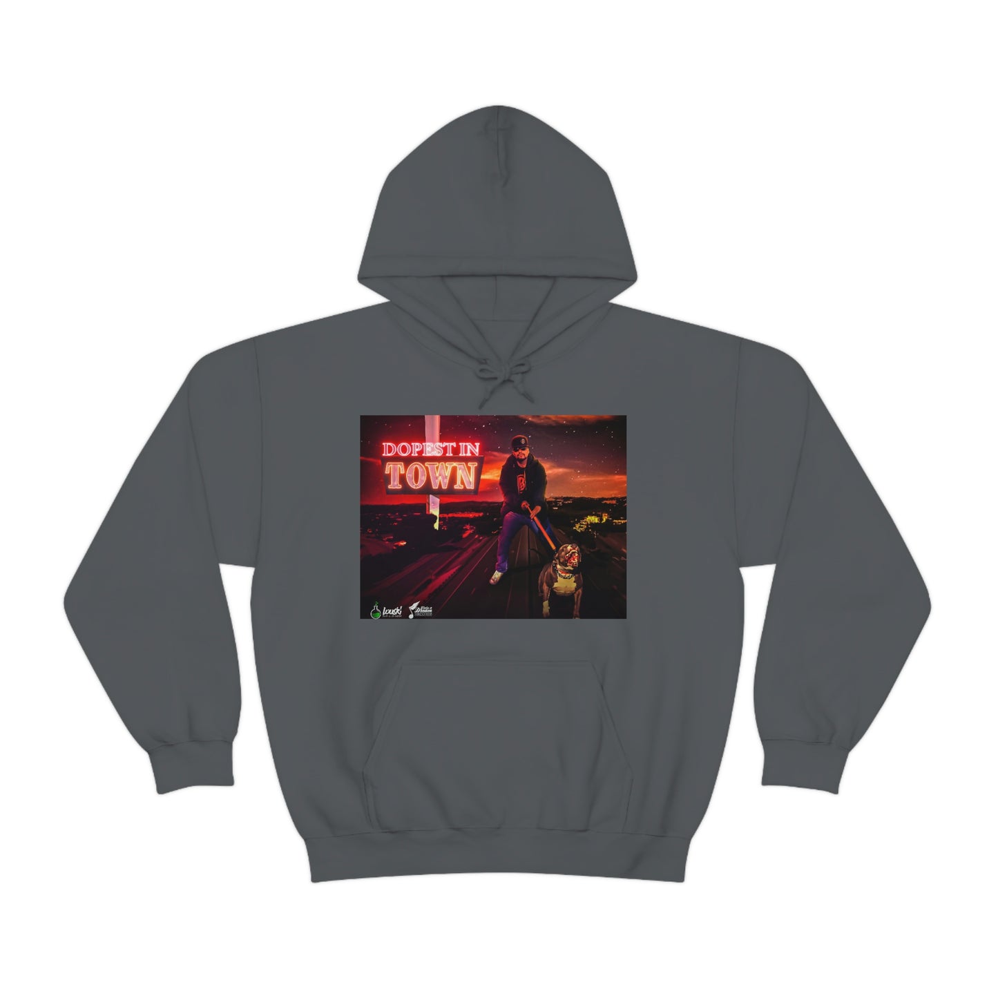 DOPEST IN TOWN Unisex Heavy Blend™ Hooded Sweatshirt