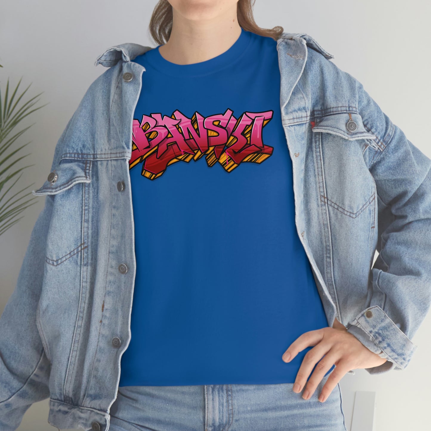 Banski Graffiti - Heavy Cotton Tee