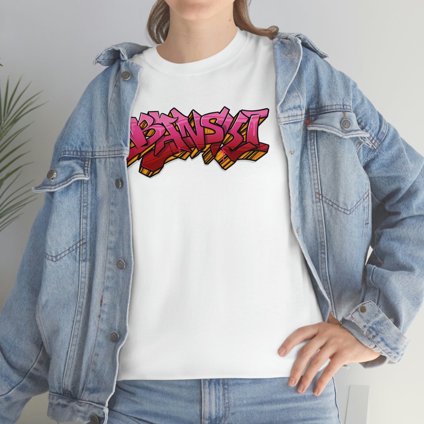 Banski Graffiti - Heavy Cotton Tee