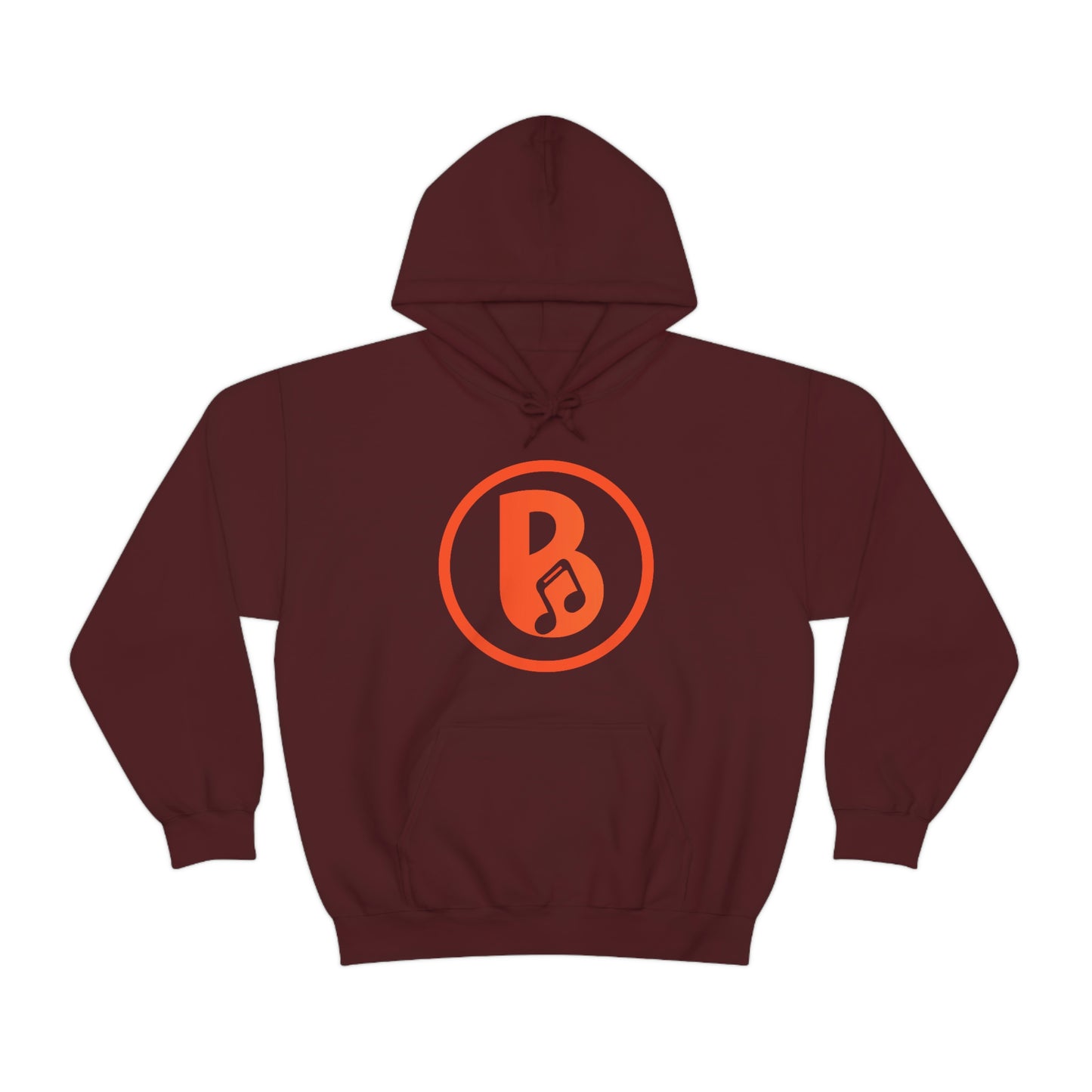 Banski B Logo Heavy Blend™ Hooded Sweatshirt
