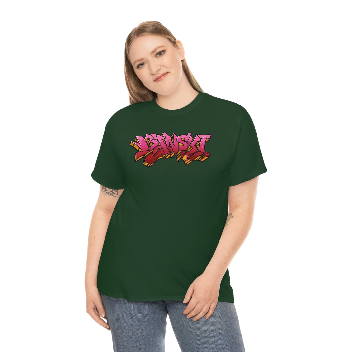 Banski Graffiti - Heavy Cotton Tee