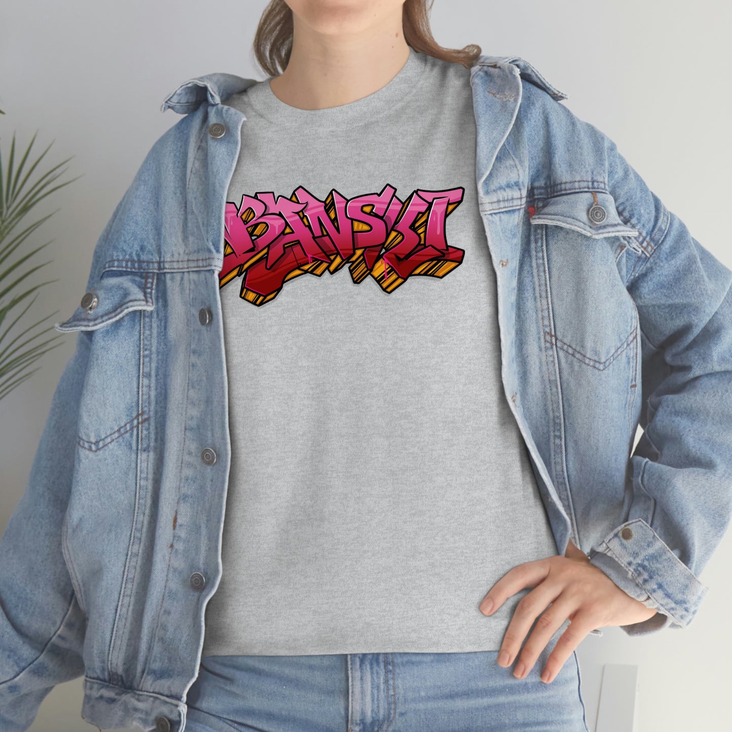 Banski Graffiti - Heavy Cotton Tee