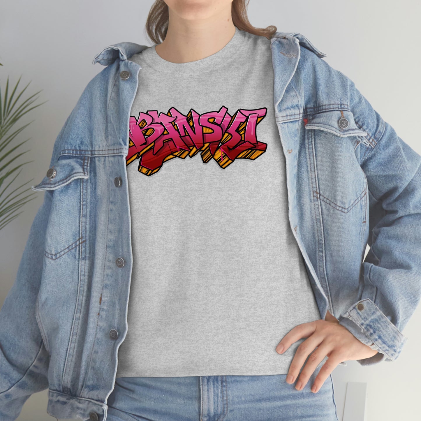 Banski Graffiti - Heavy Cotton Tee