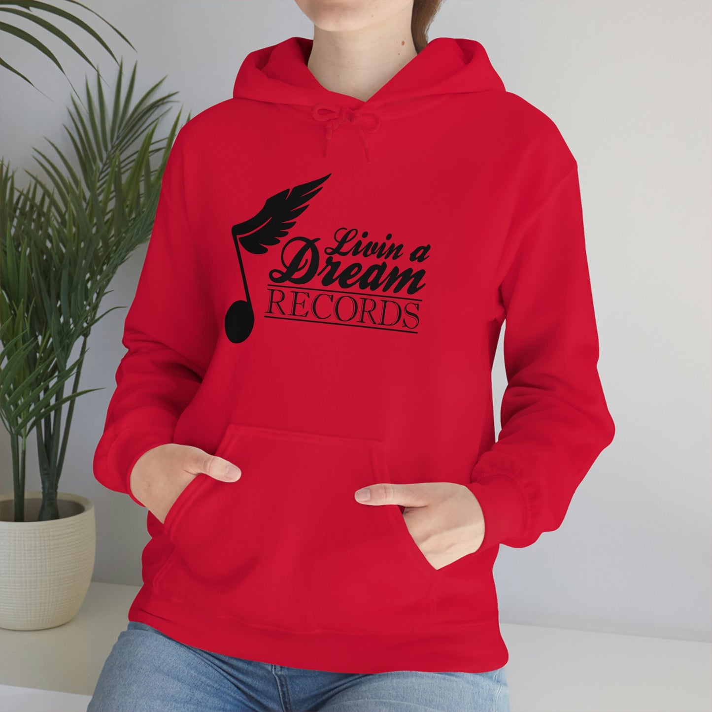 Livin A Dream Records - Heavy Blend™ Hooded Sweatshirt