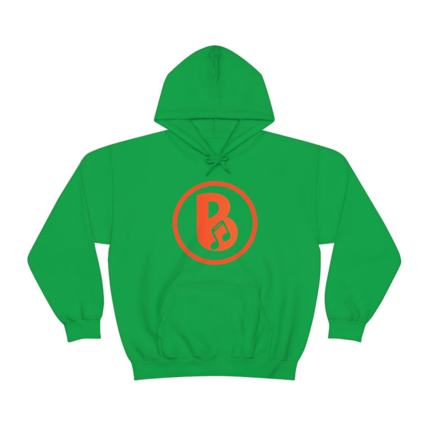 Banski B Logo Heavy Blend™ Hooded Sweatshirt