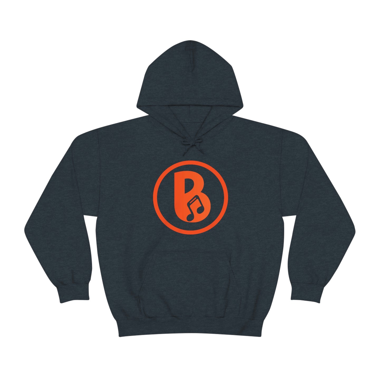 Banski B Logo Heavy Blend™ Hooded Sweatshirt
