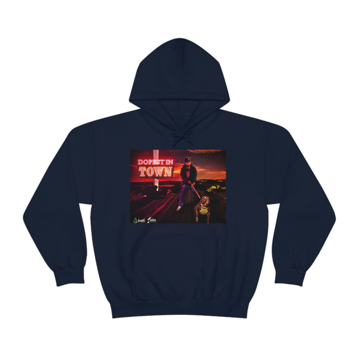 DOPEST IN TOWN Unisex Heavy Blend™ Hooded Sweatshirt