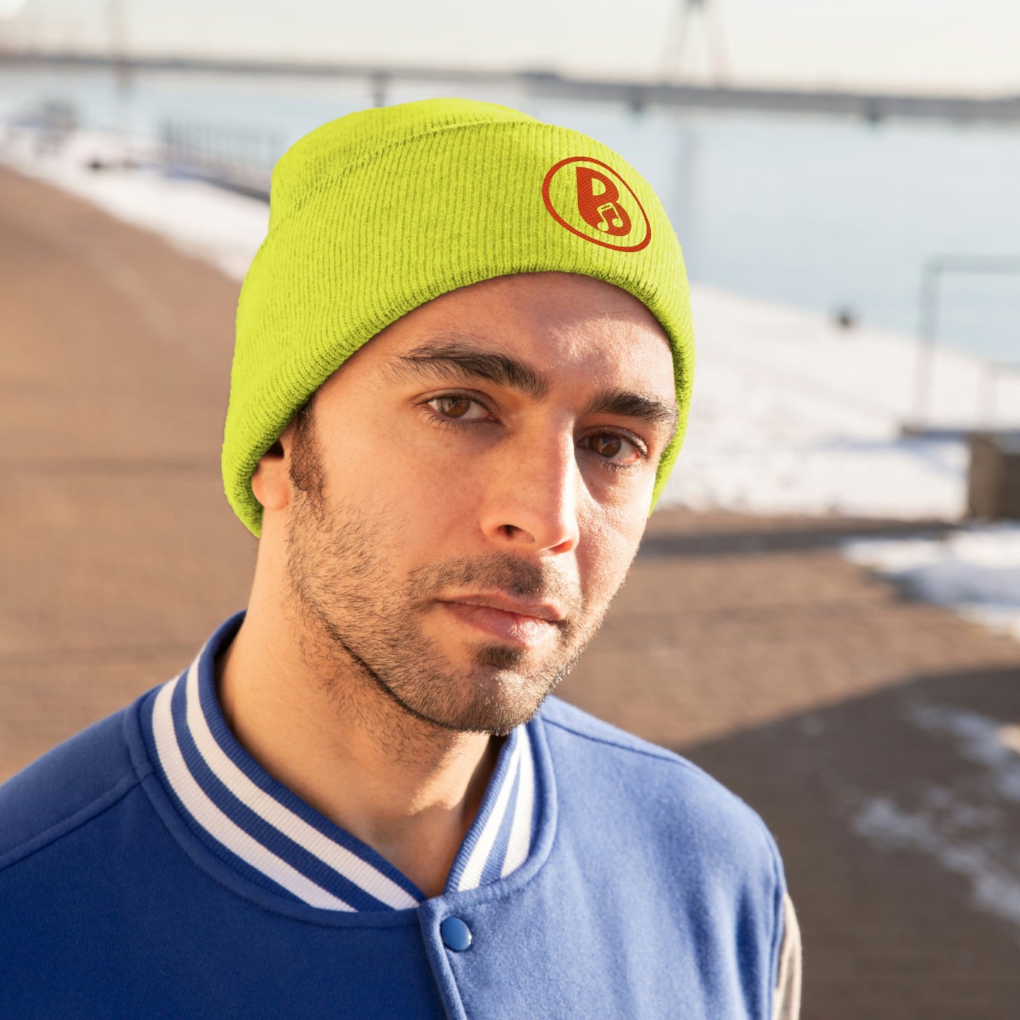 Banski B Logo - Knit Beanie